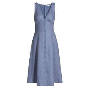 Reformation Sebastien Linen Dress